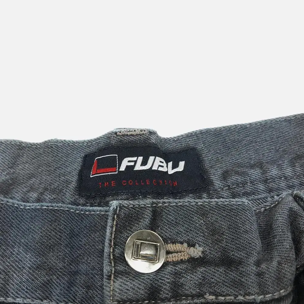 (PA026)40 푸부 FUBU 흑청 데님 팬츠 청바지 긴바지