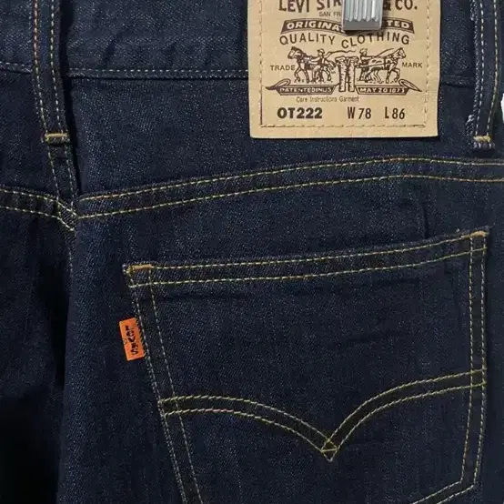 Levi's ot222 오렌지탭 데님 팬츠