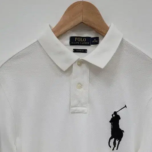 RALPH LAUREN 랄프로렌 화이트 카라티 공용 M A368