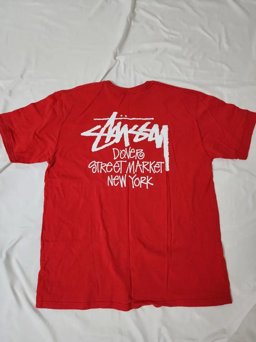 Stussy Stock Dover Street Market New York T-Shirt Red