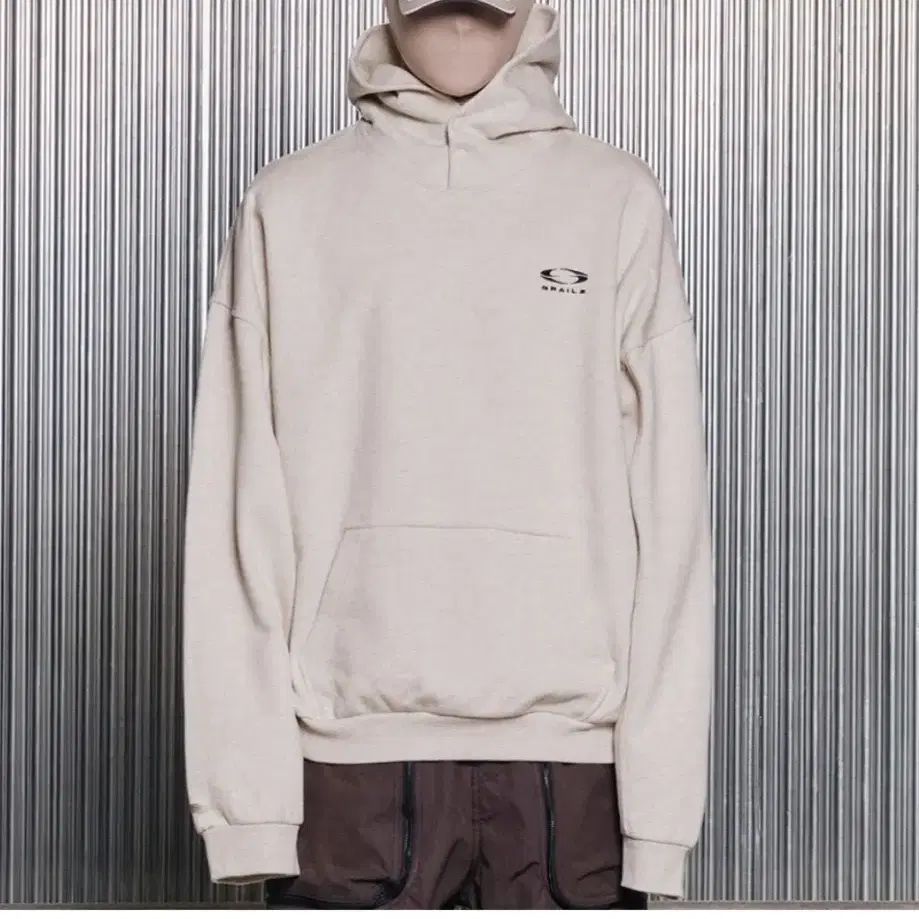 ESSENTIAL OVERSIZED HOODIE [OATMEAL]