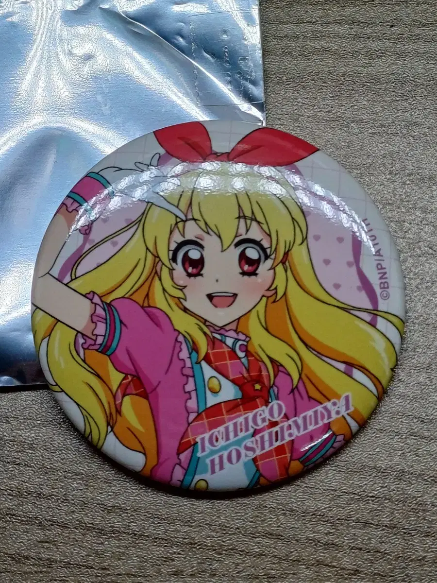 Shipping fee included) Aikatsu i.m.s. Ichigo Badge