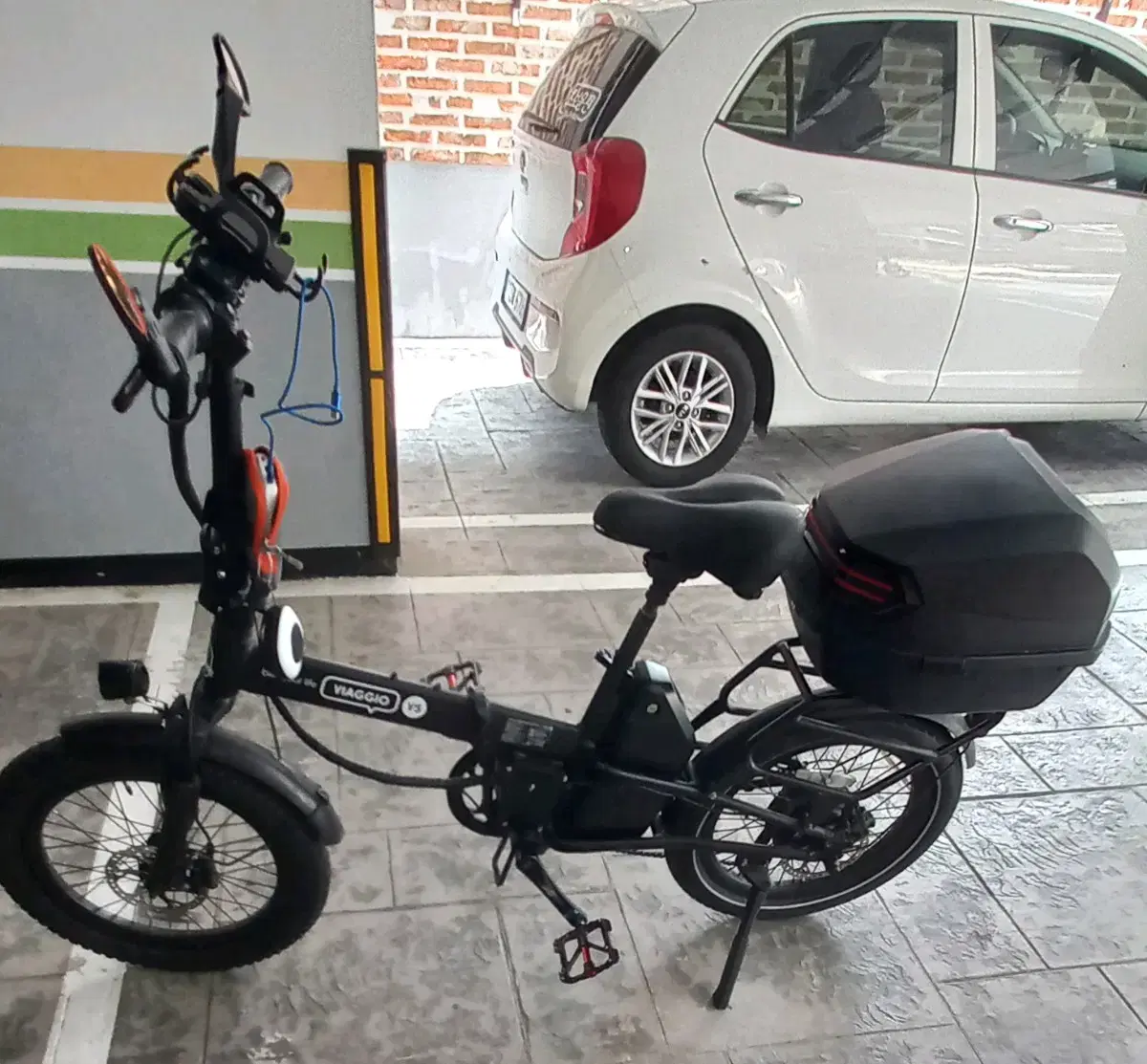 Electric bicycle 48V 18.2ah 48V 500W Viajio V5