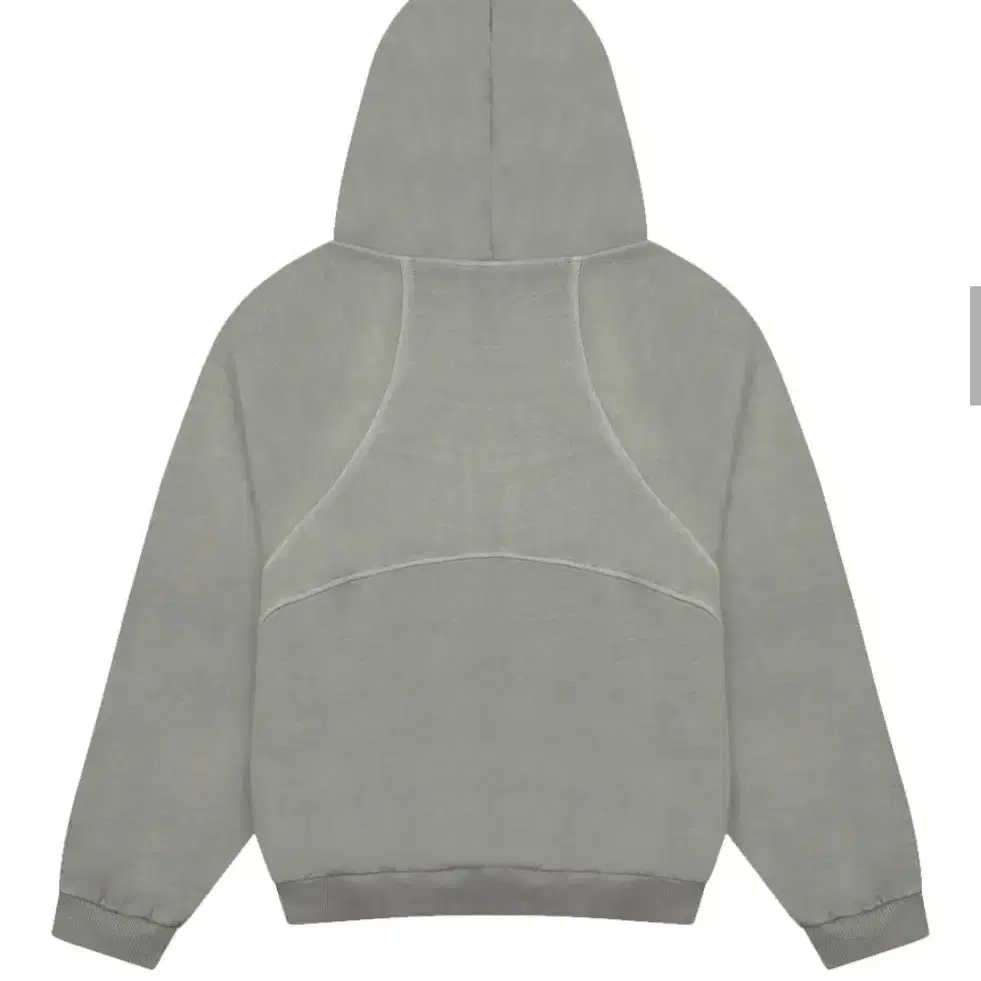 P. DYED STREAMLINE HOODIE [LIGHT GREY]