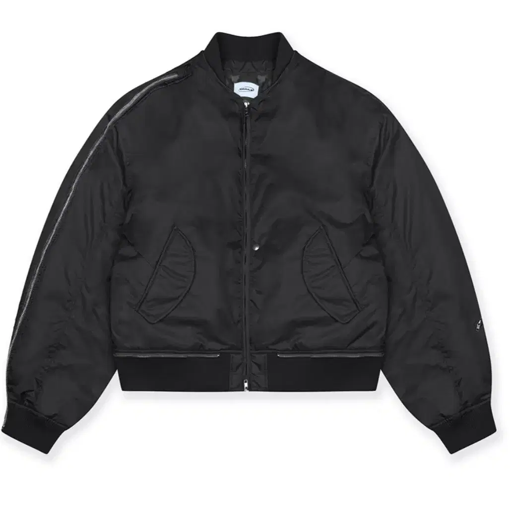 MULTI ZIPPER MA-1 JACKET [BLACK]