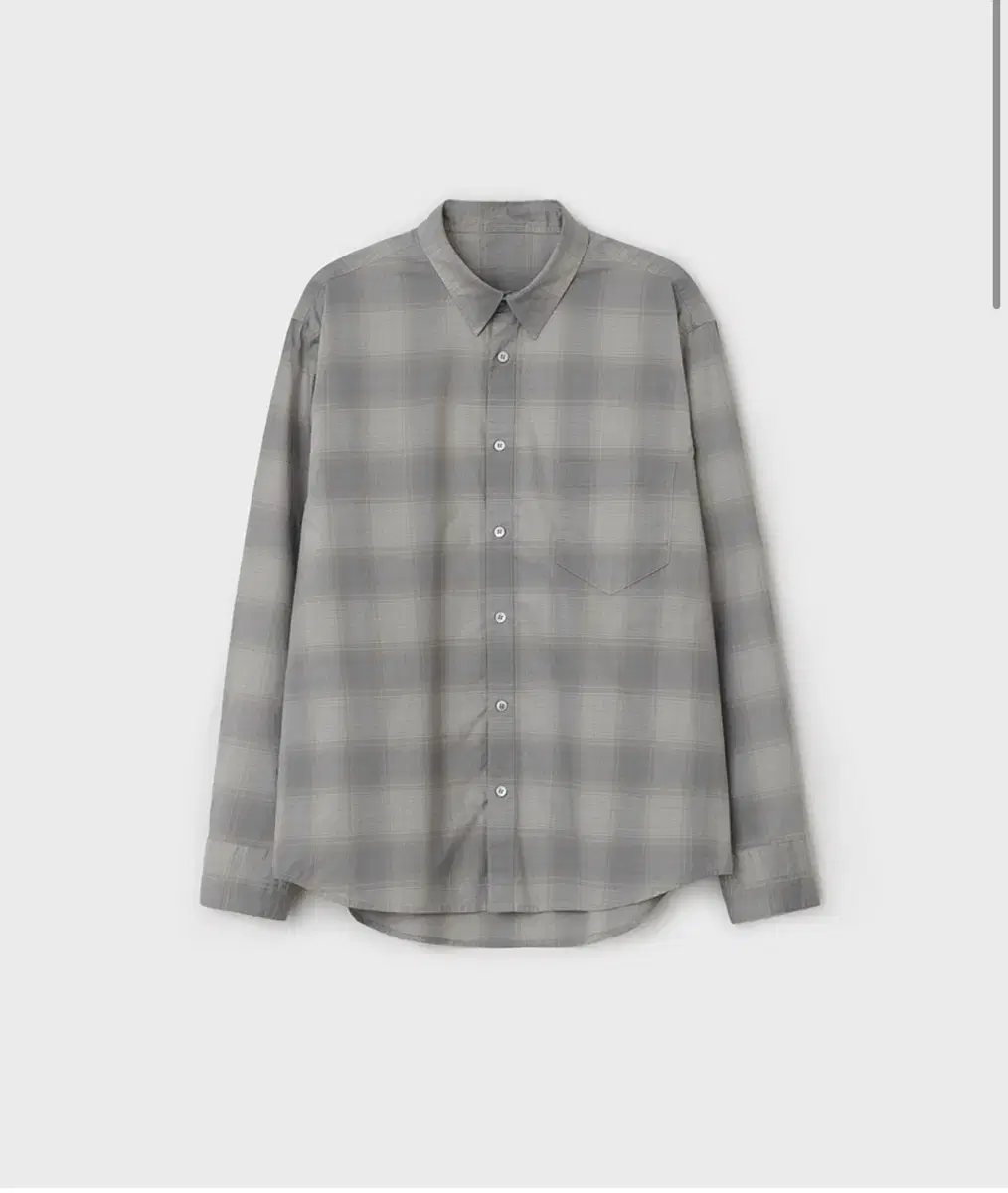 [L] 벨리에 마이라이브러리 치코 셔츠 gray plaid