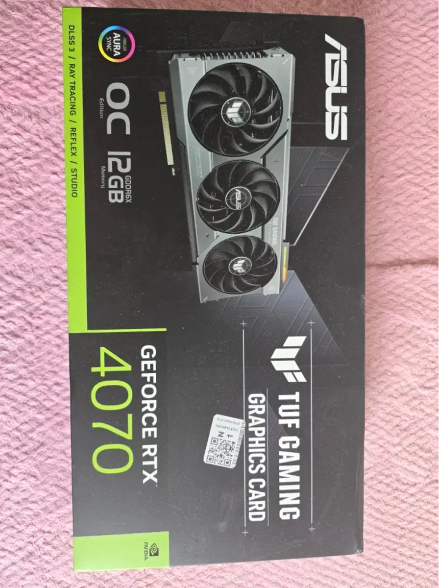 ASUS RTX4070 12G GAMING