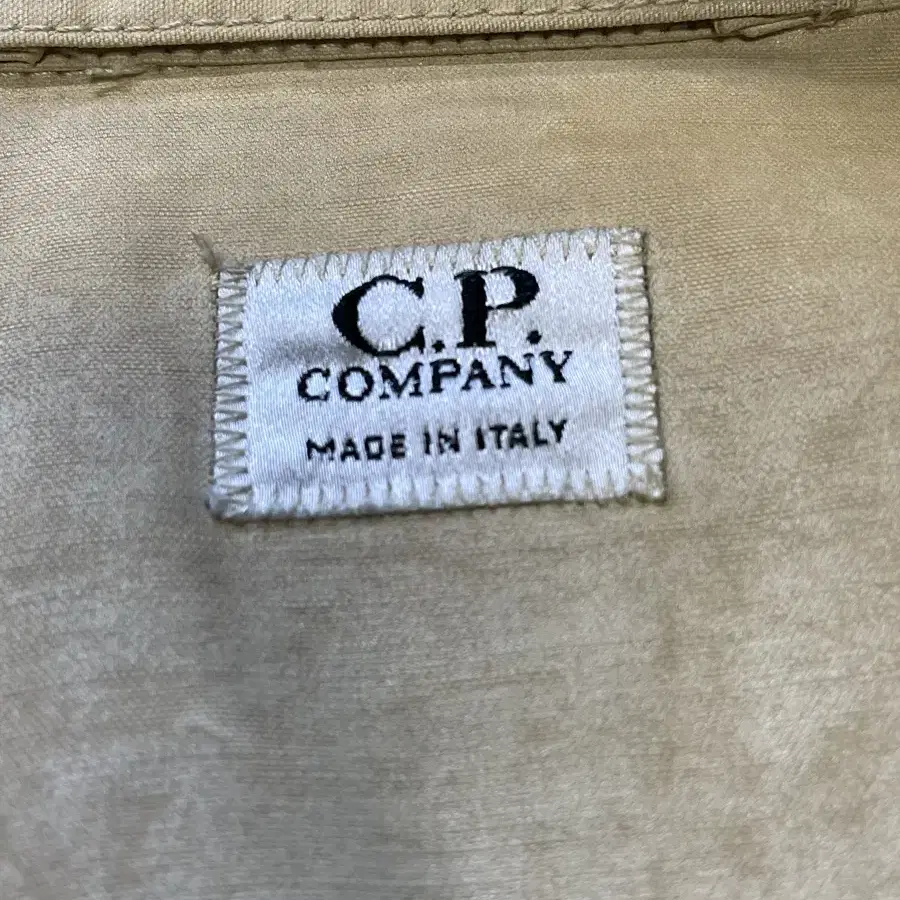 CP컴퍼니 가먼트다이드 코티드 캔버스 코튼 워크 자켓 italy made