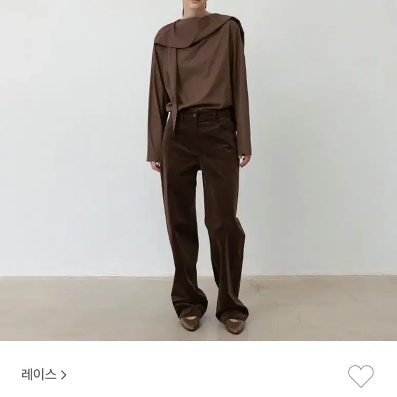 RRACE 레이스 Corduroy Comfort Pants_Brown