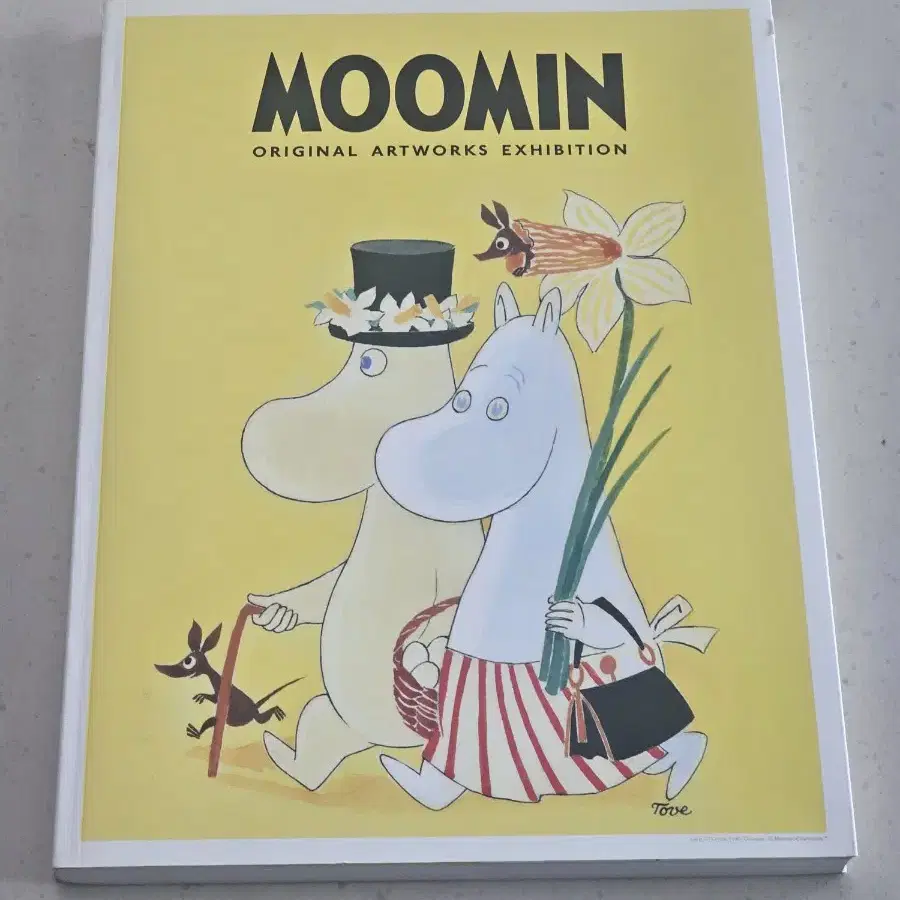 moomin 무민 원화전 전시 도록