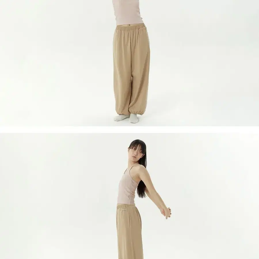 무브웜 Contrast Pants - S