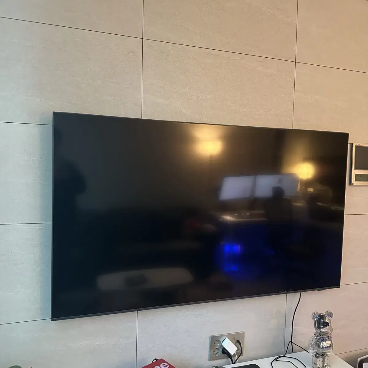 삼성 65인치 QLED 벽걸이 TV KQ65QA67AFXKR