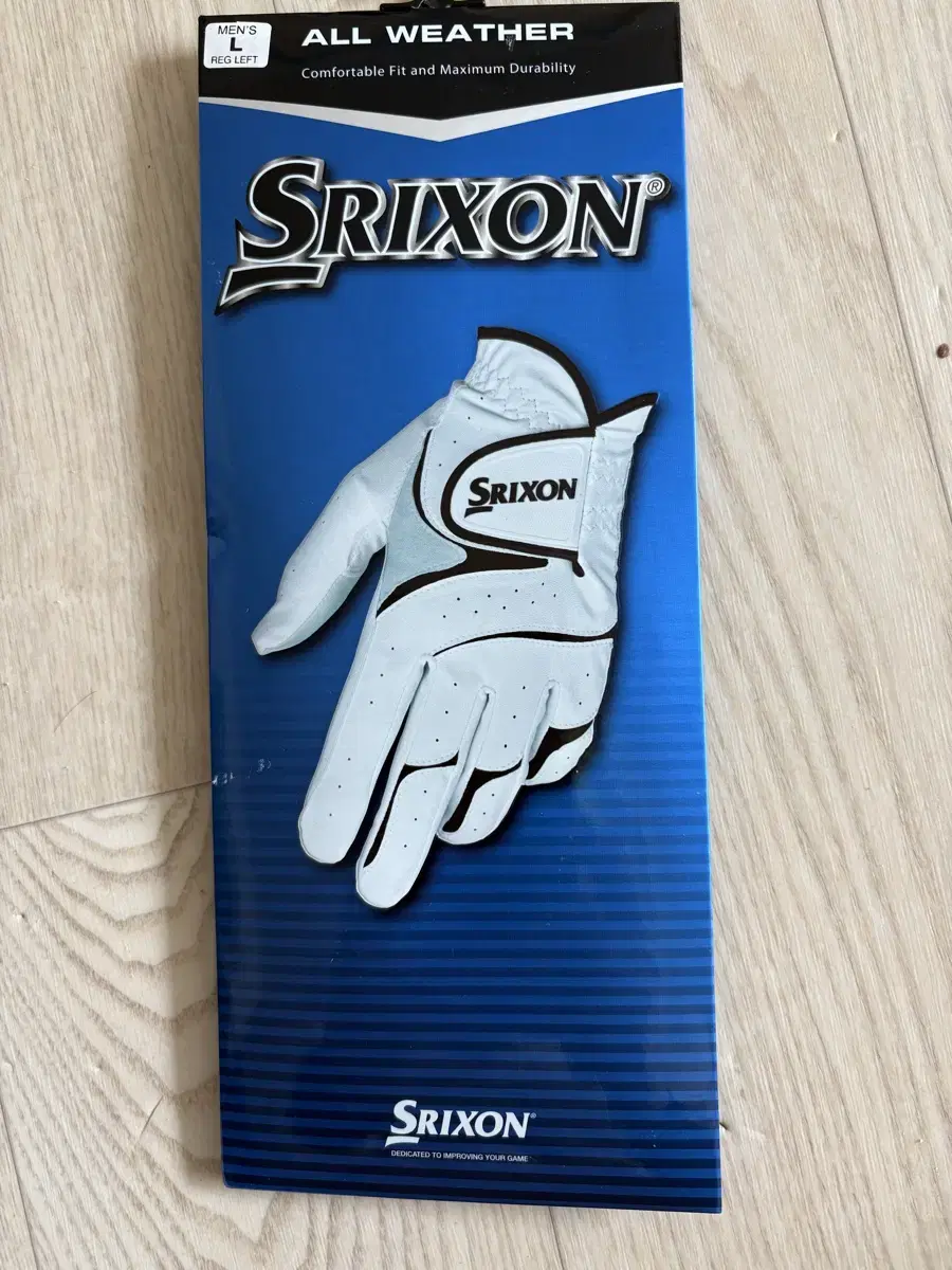 Srixon 스릭슨 올웨더 골프 장갑  왼손 남성 레귤러 라지 L 화이트