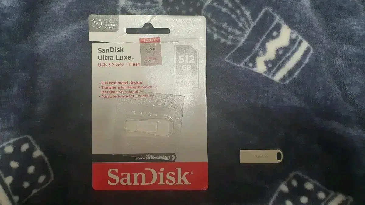 샌디스크 SanDisk USB 3.2 Gen 1 512GB SDCZ74