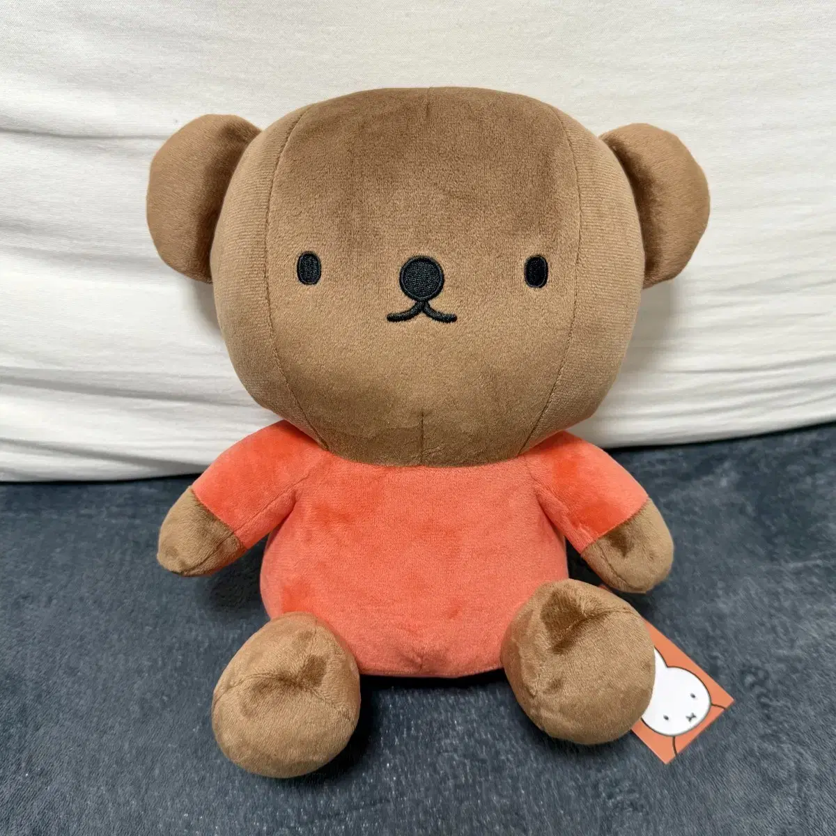 미피 프렌즈 보리스 곰돌이 브라운 인형 태닝보리스 25cm