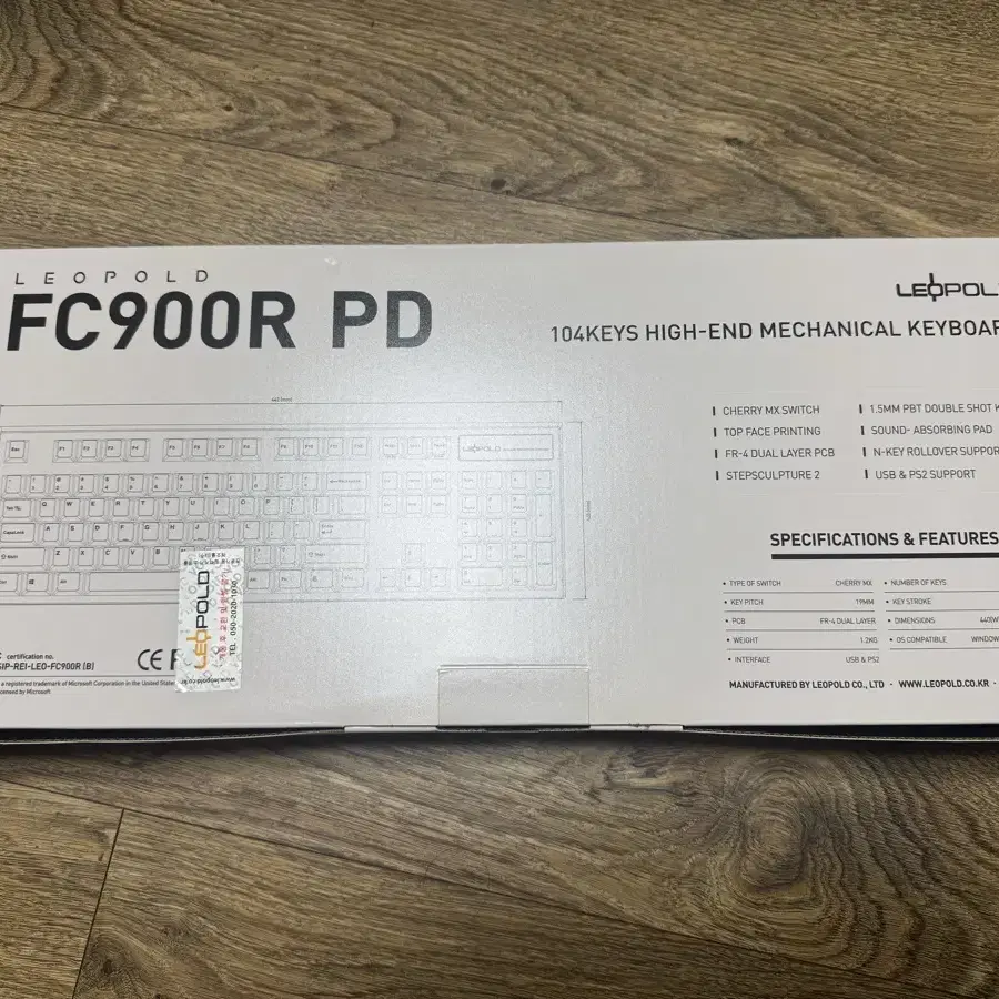 레오폴드 FC900R PD 갈축 키보드