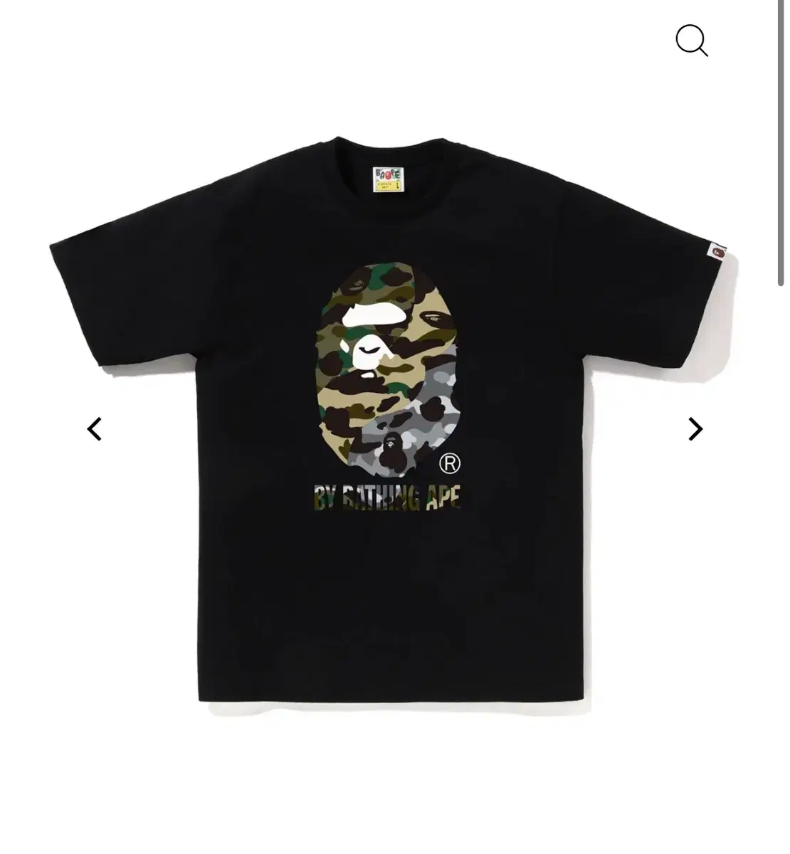 베이프 반팔 1st Camo Crazy By Bathing Ape T-s