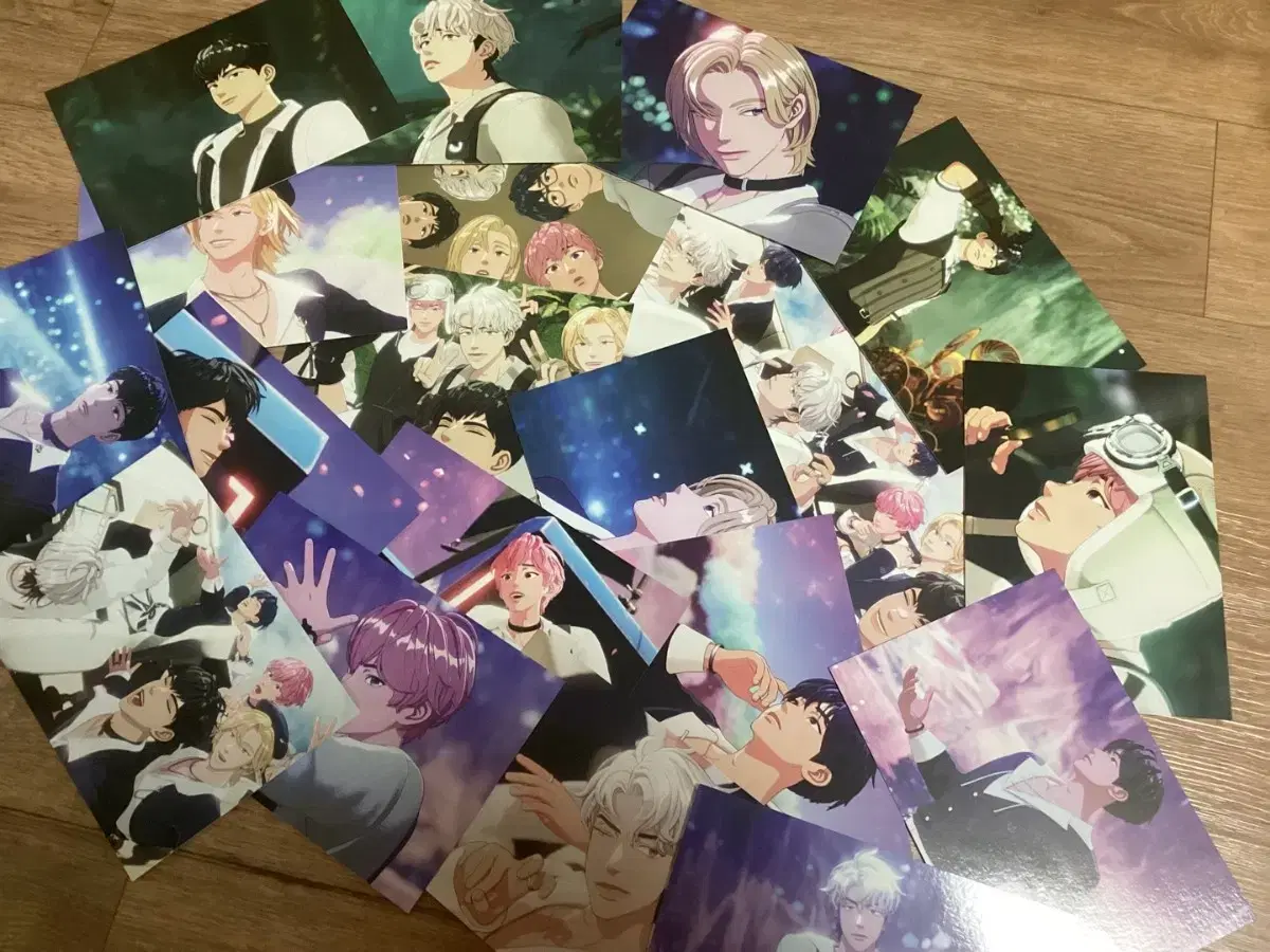 플레이브 엽서 W4L POSTCARD SET