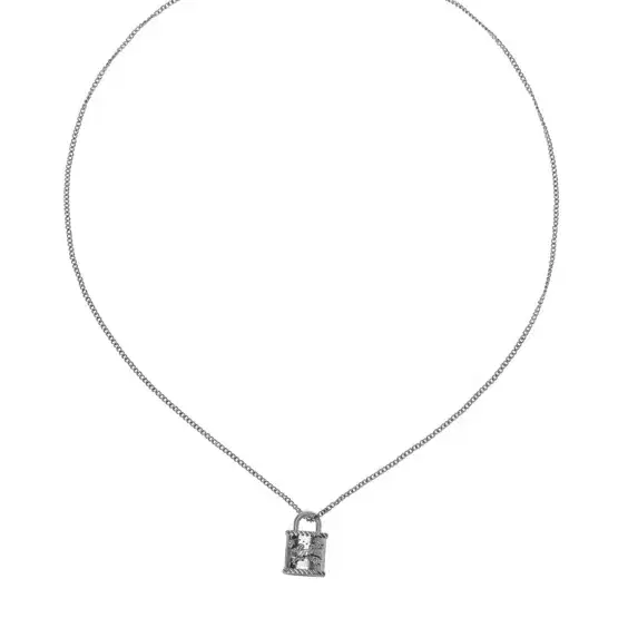 쓰리타임즈 목걸이 love lock necklace 새상품