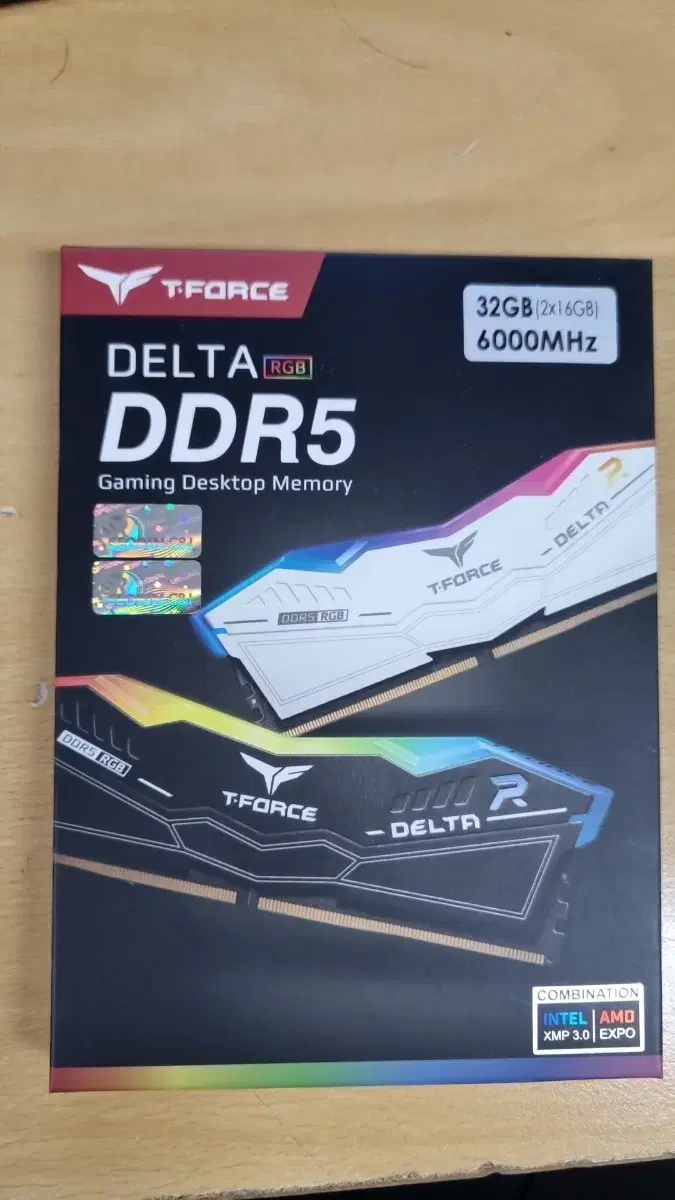 팀그룹 DDR5 6000 CL38 DELTA RGB 블랙 16GB X 2