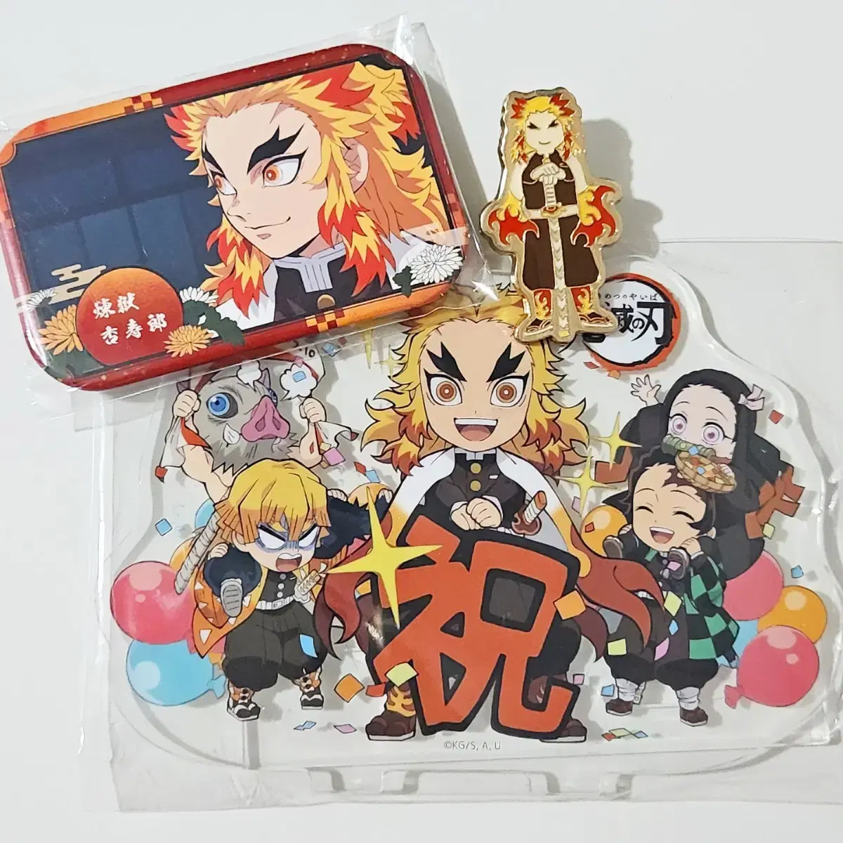 birthday acrylic ren-goku ren-goku Demon Slayer: Kimetsu no Yaiba Goods