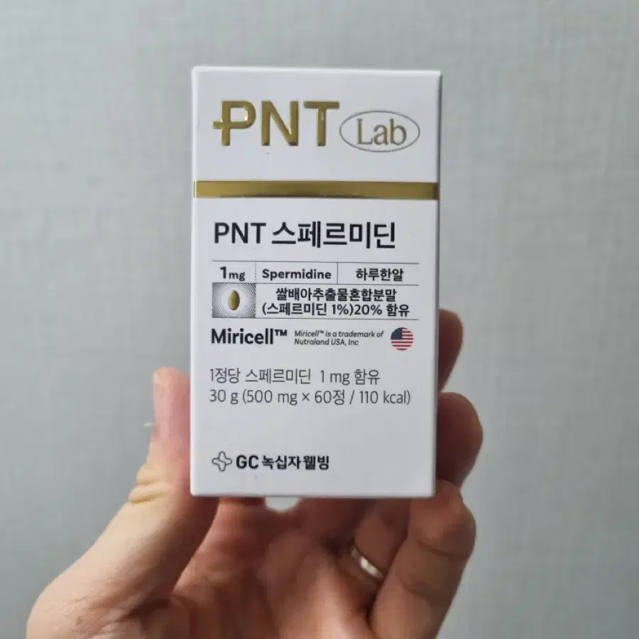 Pnt 스페르미딘 스퍼미딘 저속노화 영양제 2달분