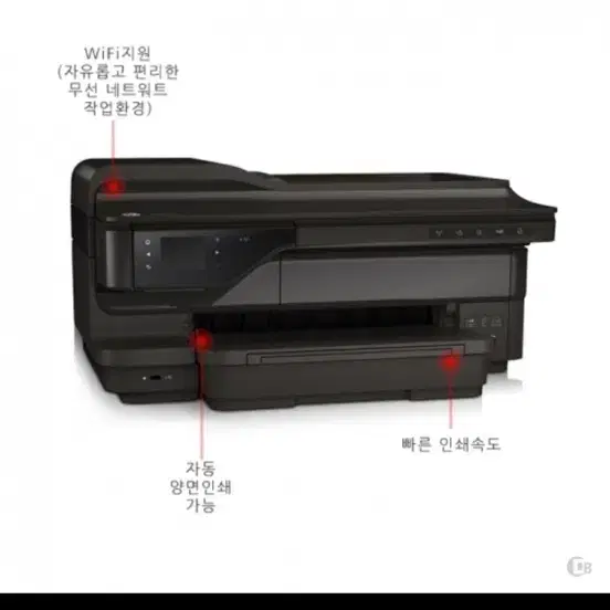 HP Officejet 7612 a3프린터