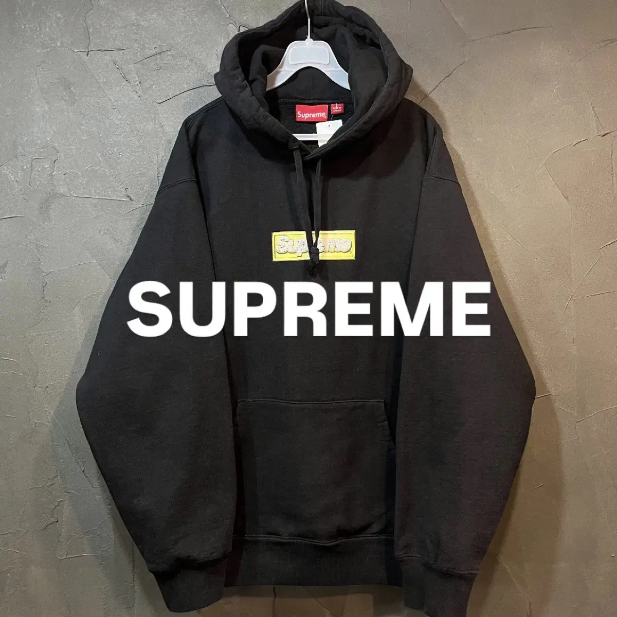 [L] SUPREME 슈프림 박스 로고 후드티