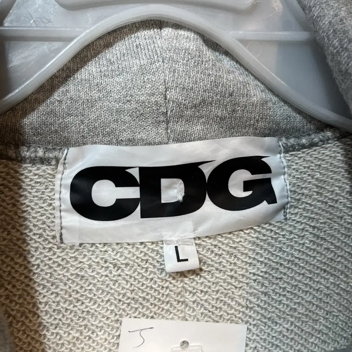 [L] STUSSY X CDG 스투시 꼼데가르송 후드티