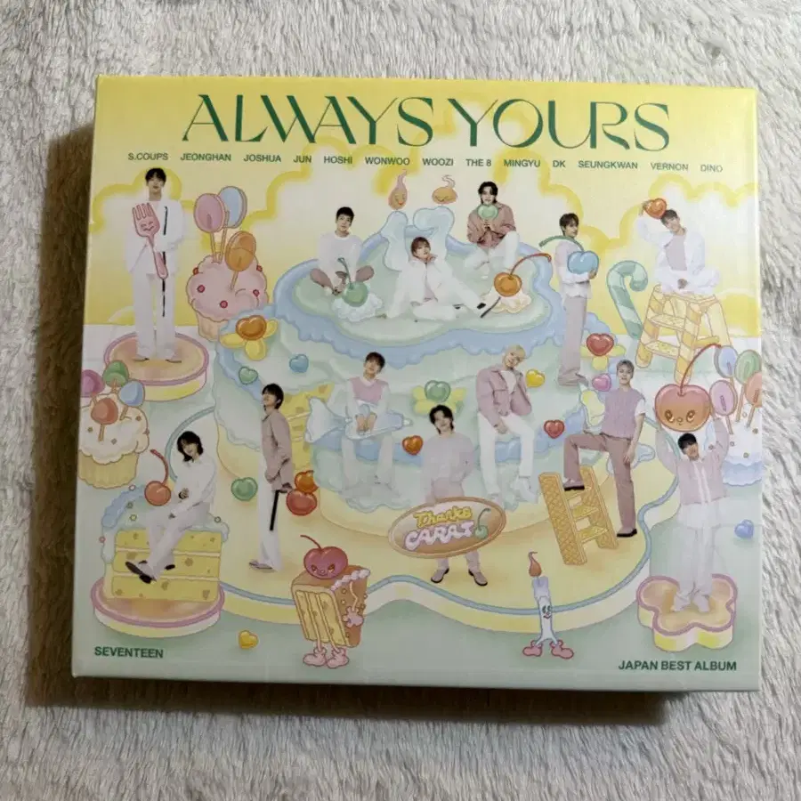 세븐틴 일본 개봉 앨범 ALWAYS YOURS