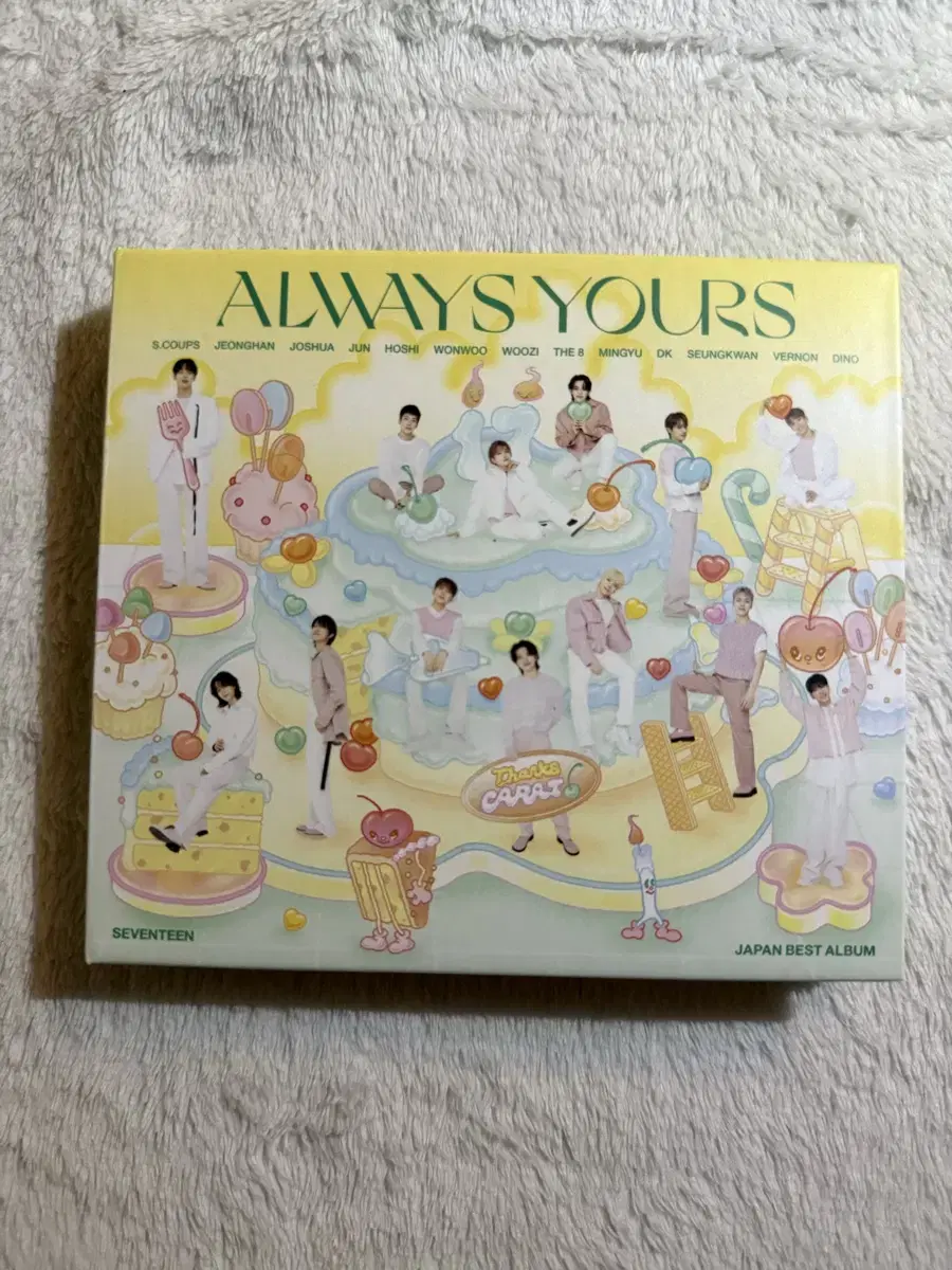 세븐틴 일본 개봉 앨범 ALWAYS YOURS