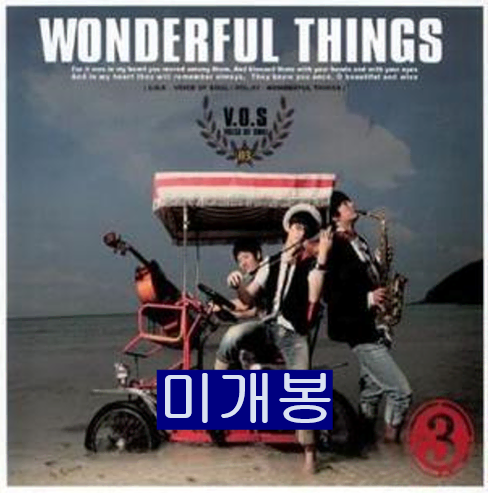 브이오에스 - 3집 / Wonderful Things (미개봉, CD)