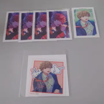 파라라이 어둠당 사계절 G프리 클리어 스티커 트레포토