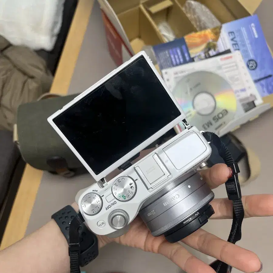 캐논 EOS M3 미러리스 카메라 세트