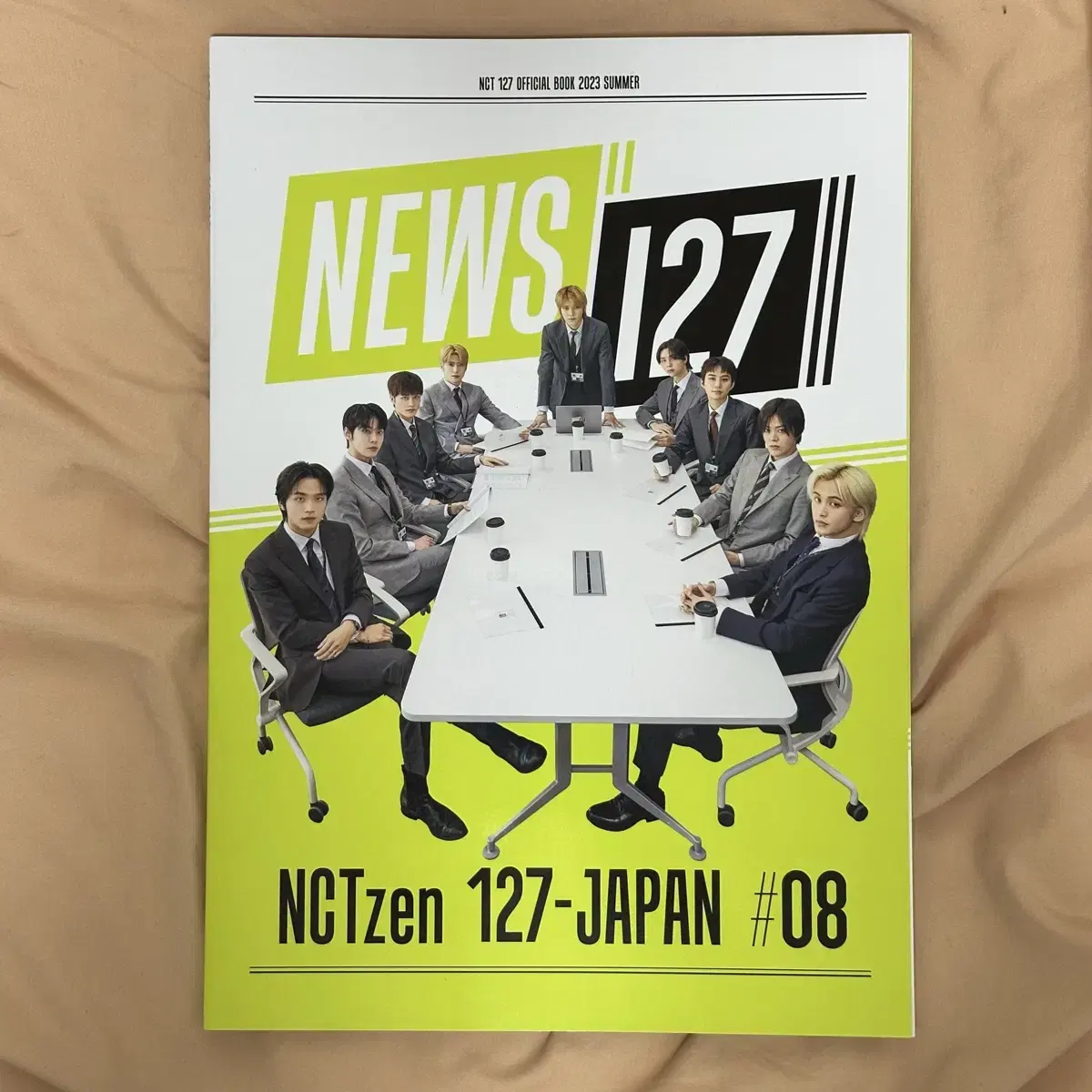 nct 127 일본 팬클럽 회지