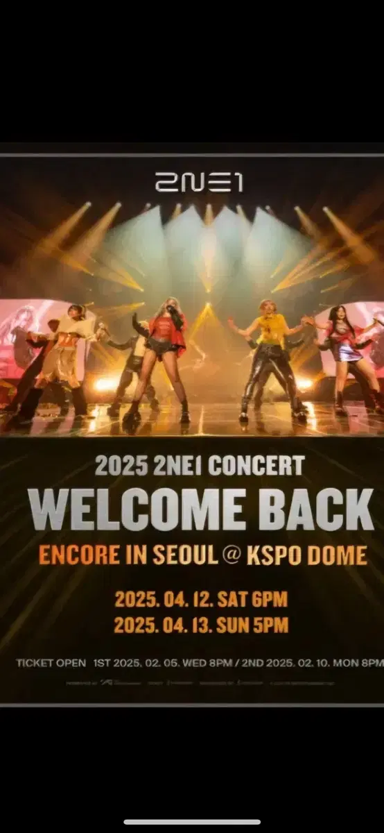 2NE1 콘서트 댈티해드려요!