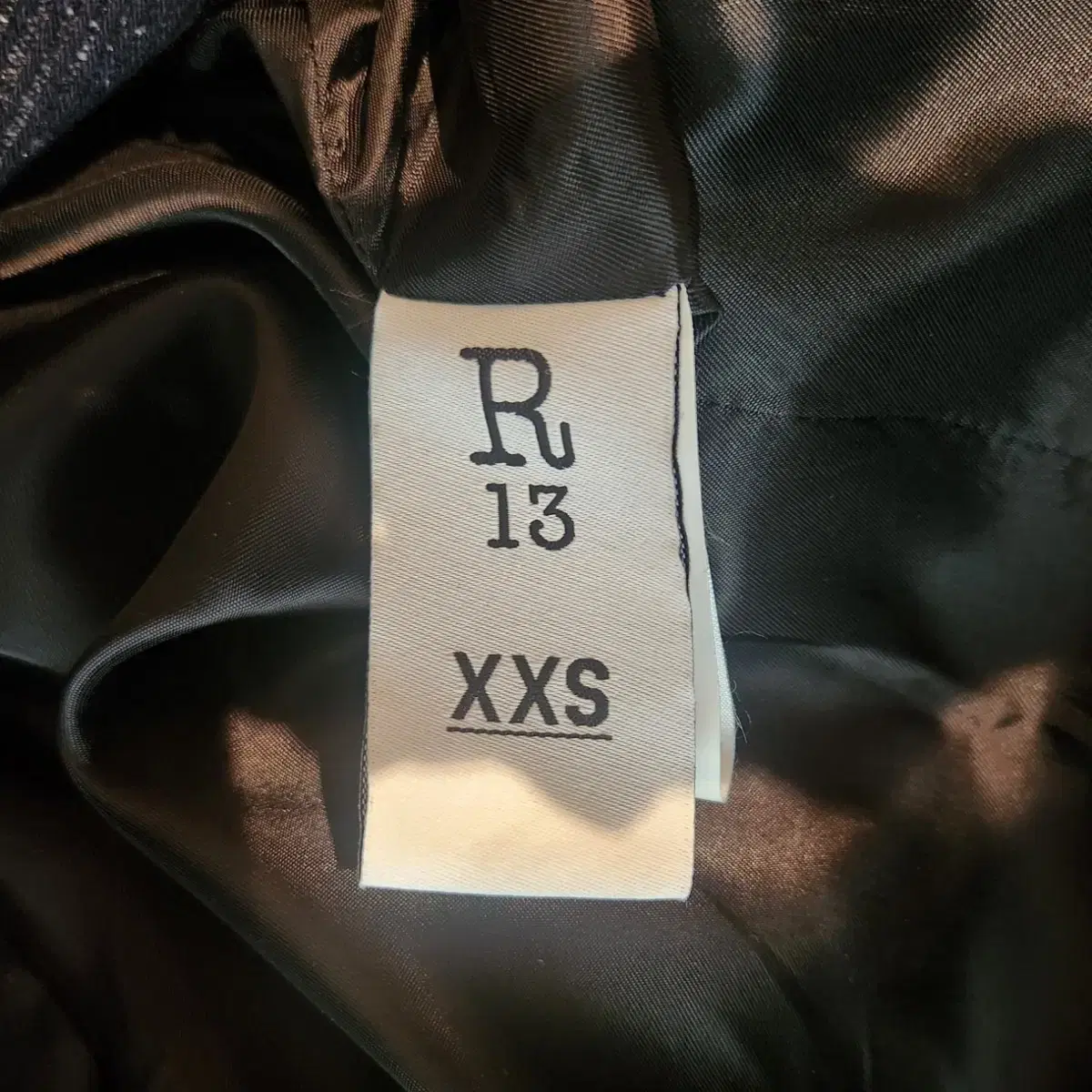 24ss R13 트위드 자켓 xxs 44~55