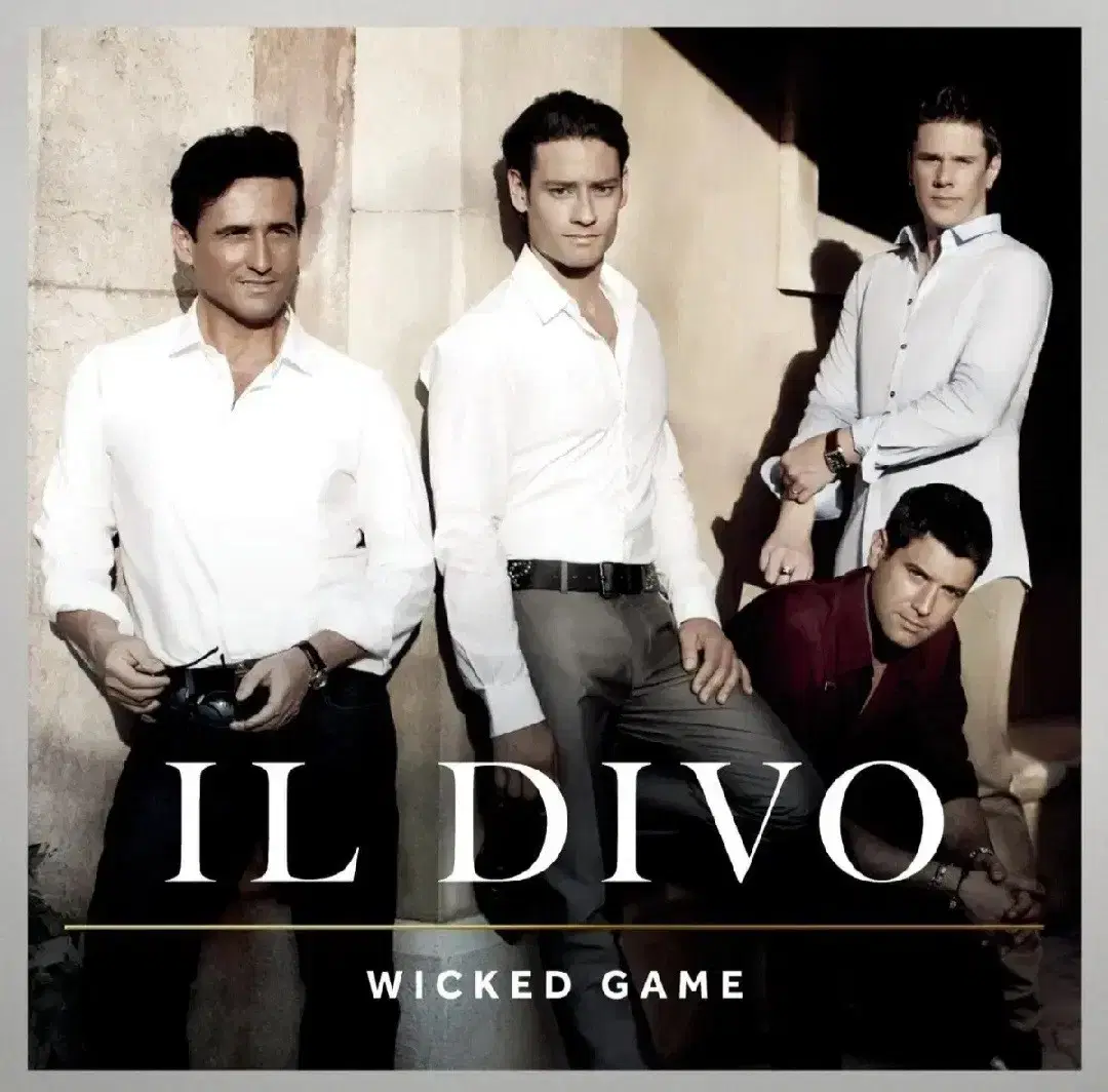 일 디보 IL DIVO Wicked Game 앨범 시디 CD