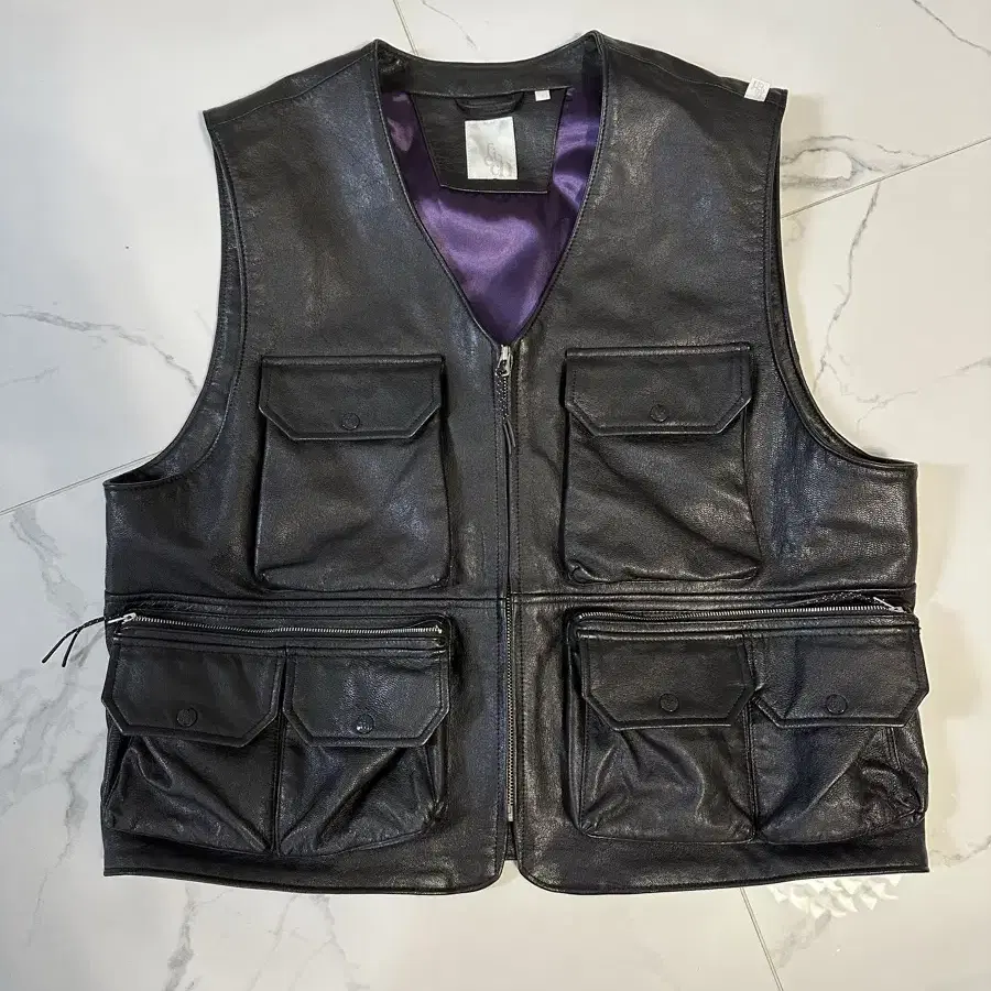 페치 선데이 가죽 베스트 LEATHER UTILITY VEST