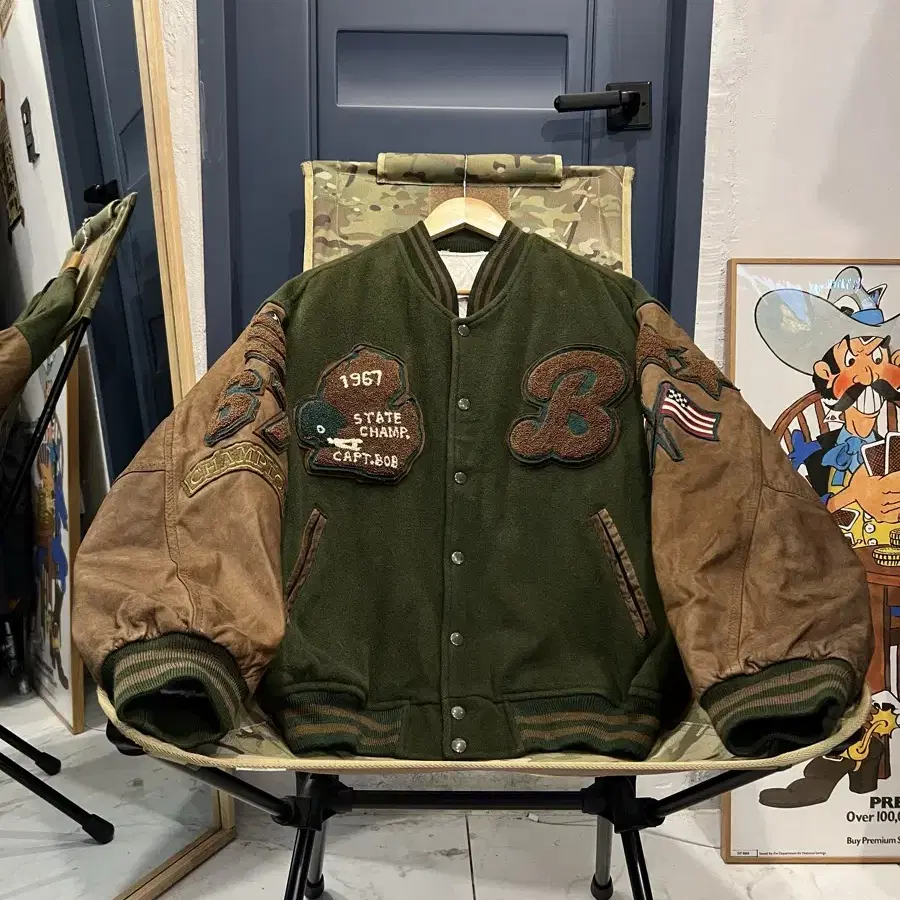 1980/90s EASTBOY VARSITY 빈티지바시티자켓