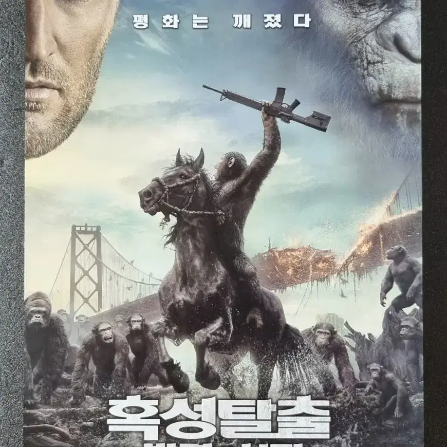 [영화팜플렛] 혹성탈출 반격의서막 (2014) 게리올드만 영화전단지