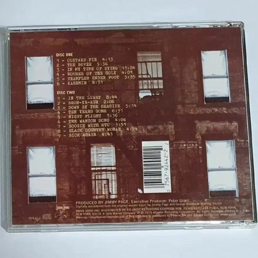 레드 제플린  Physical Graffiti 앨범 시디 CD