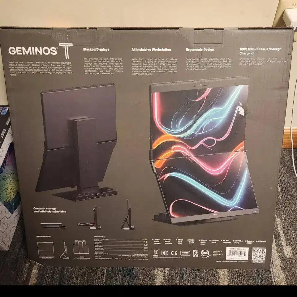 GEMINOS T DUAL MONITOR