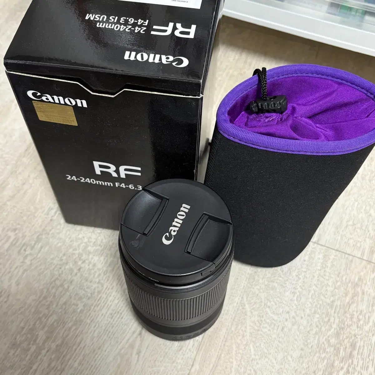 Canon RF 24-240 F4-6.3 IS USM lens