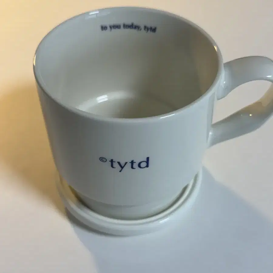 CAFE TYTD 머그 소서 세트