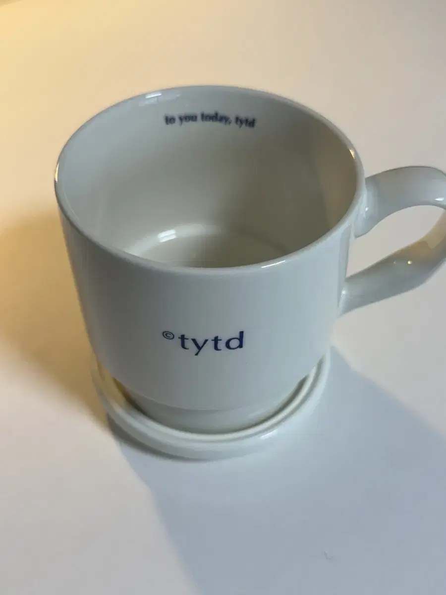 CAFE TYTD 머그 소서 세트