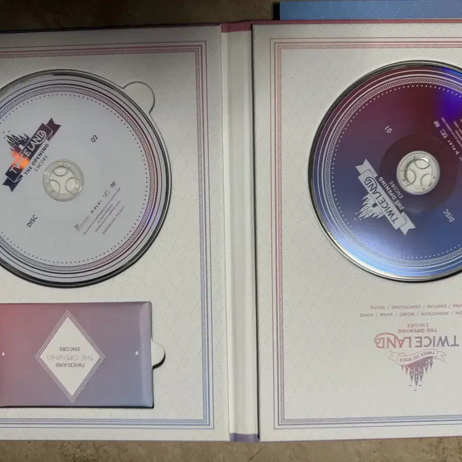 트와이스랜드 앙콘 dvd