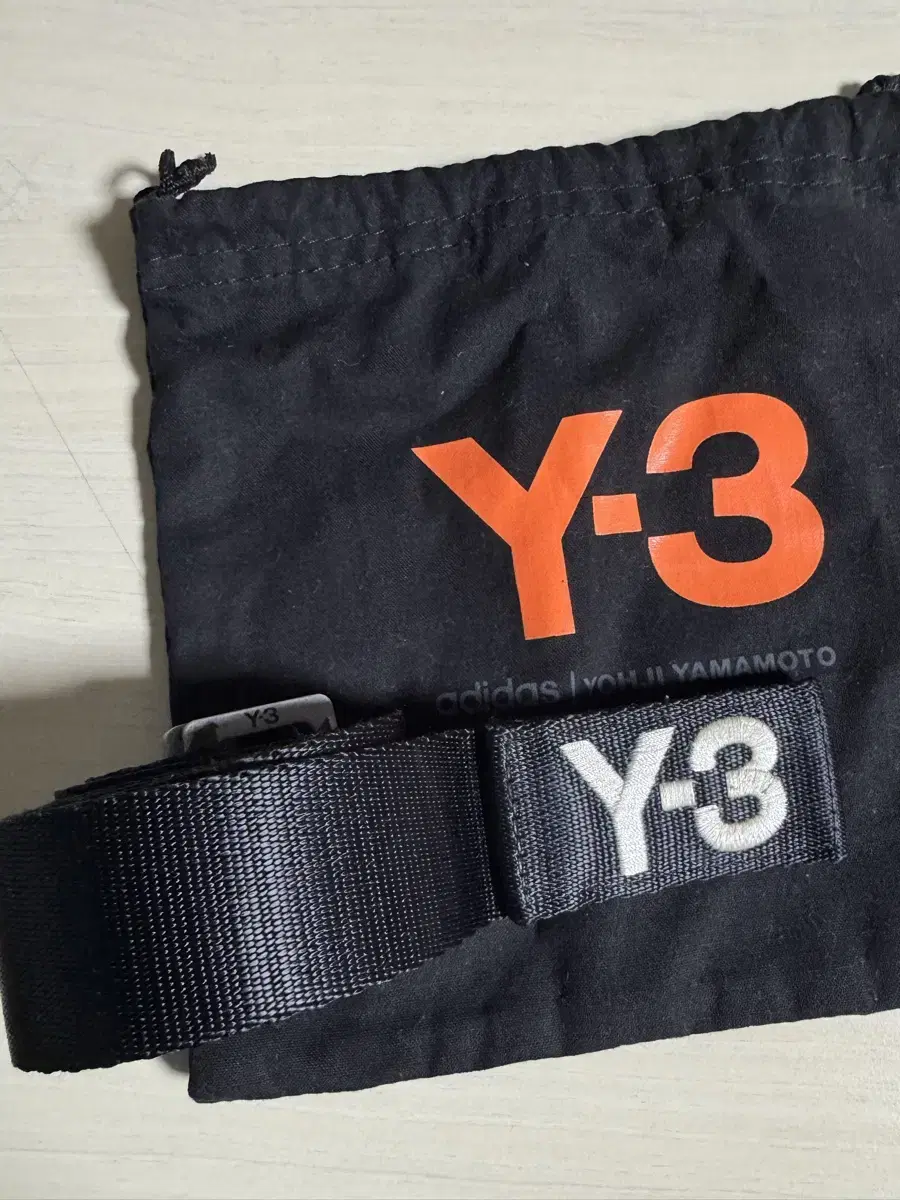 Y-3 Adidas Yohji Yamamoto Woven Belt