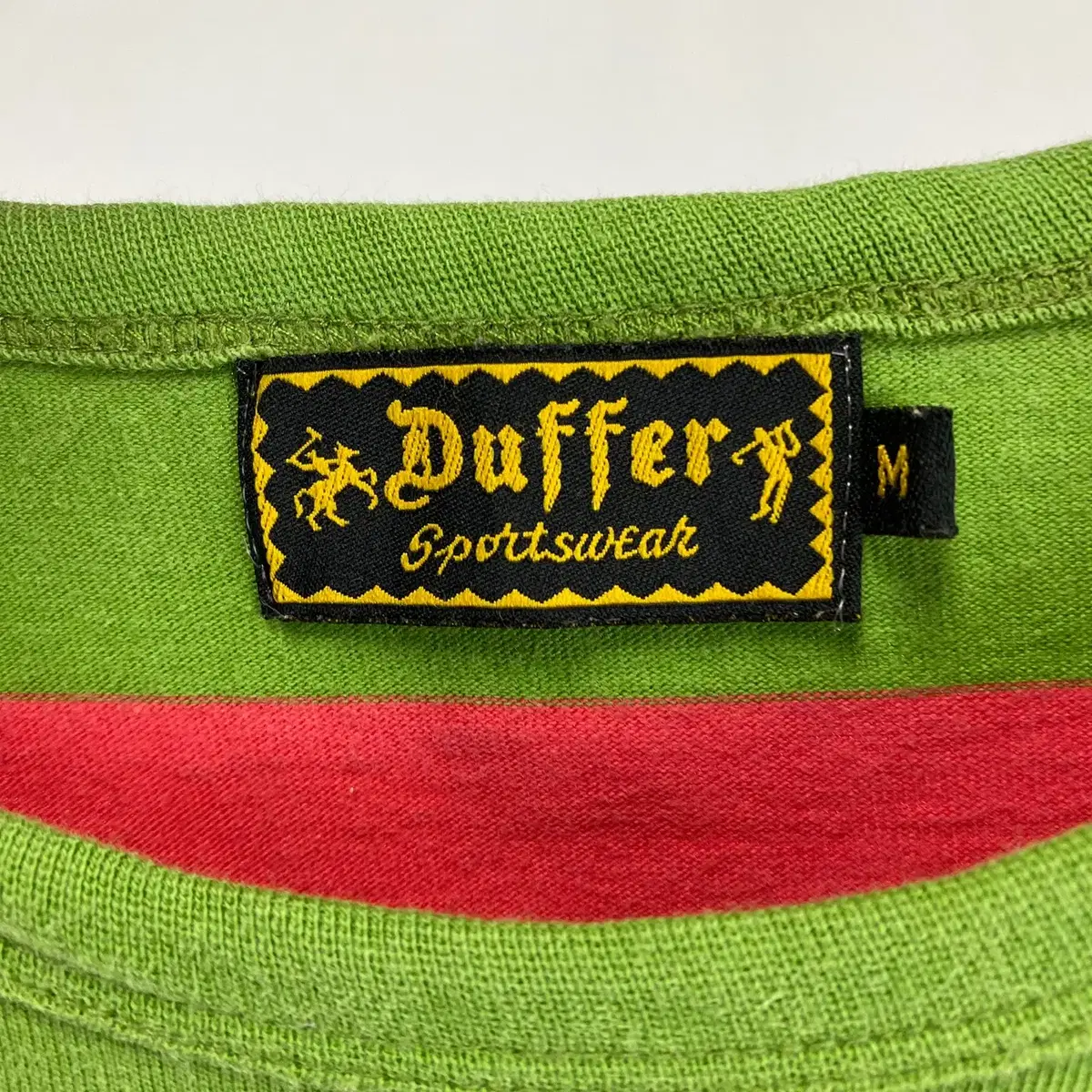 빈티지 Duffer sportswear 롱 슬리브