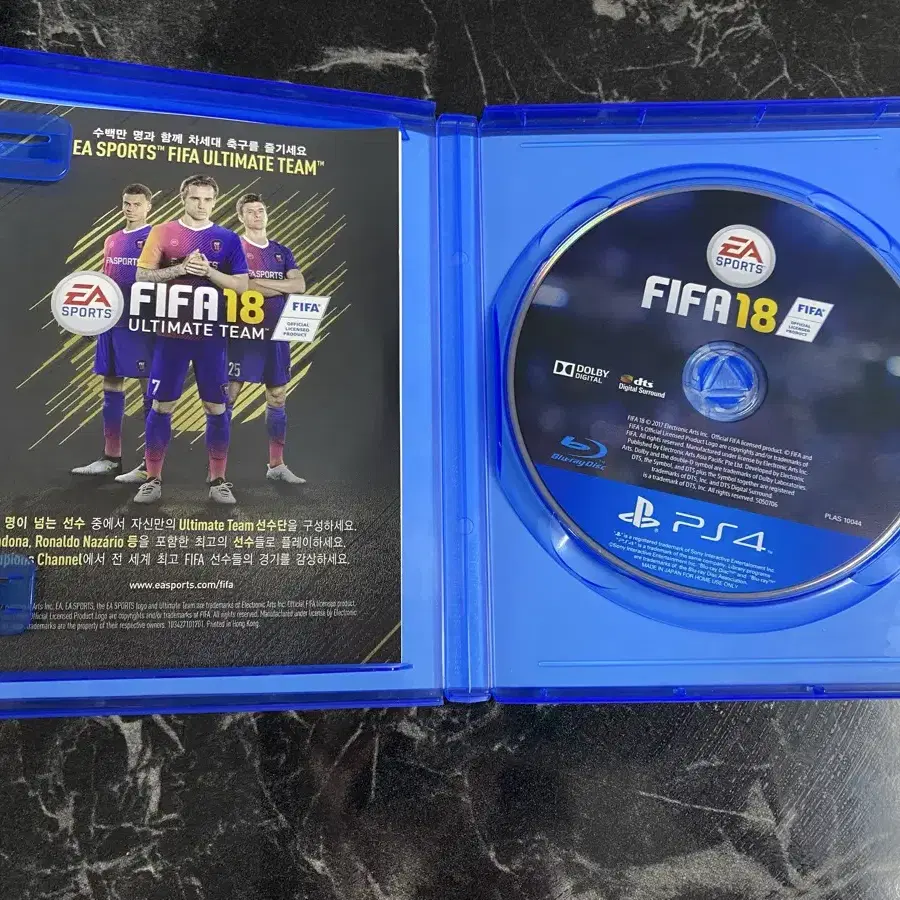 PS4 FIFA18 게임